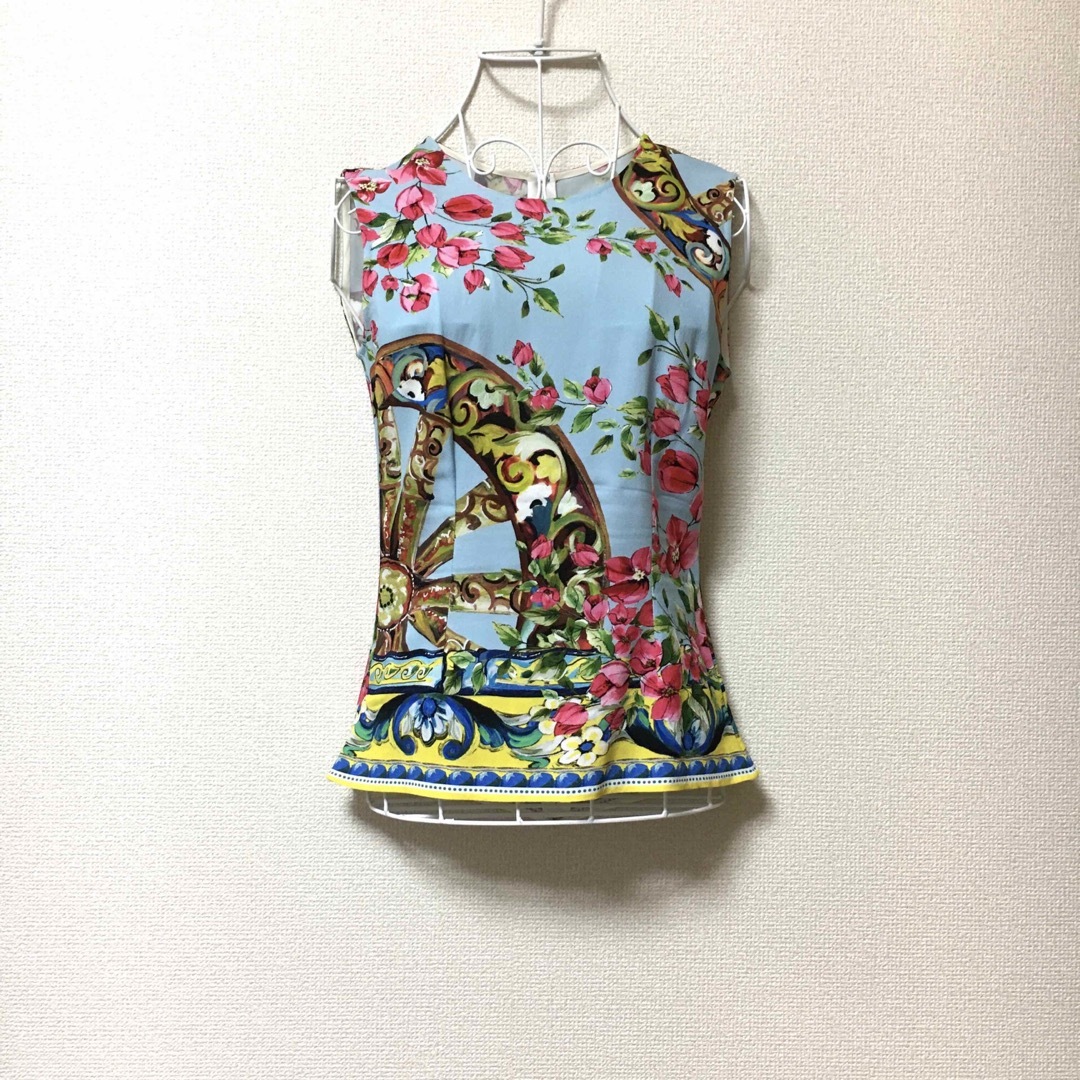 DOLCE&GABBANA ドルチェ&ガッバーナ ドルガバ トップス 花柄-