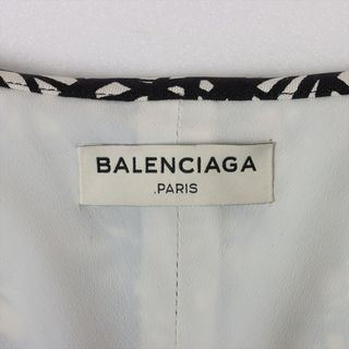 Balenciaga - バレンシアガ シルク 36 ブラック×ホワイト レディース