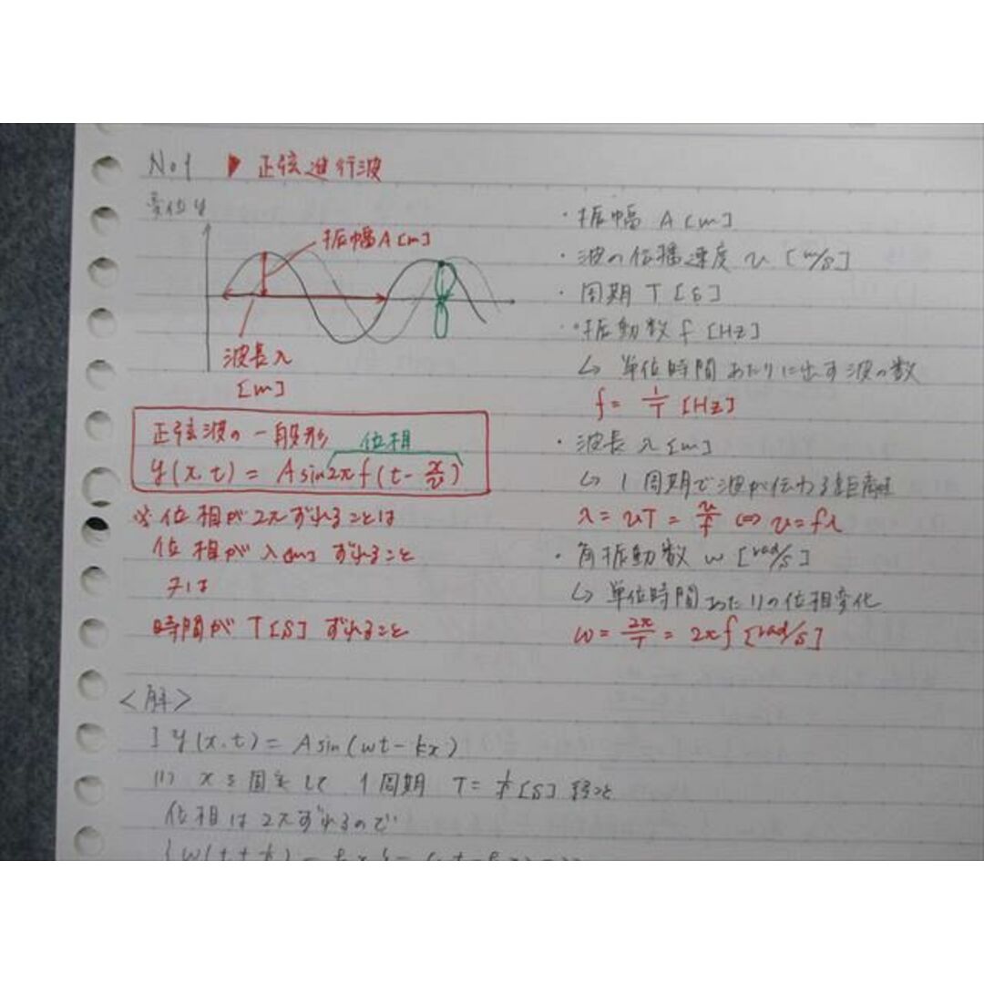 TY01-116 鉄緑会 大阪校 高2 物理B テキスト 【テスト計2回分付き】 夏期/冬期 計2冊 15m0D 3