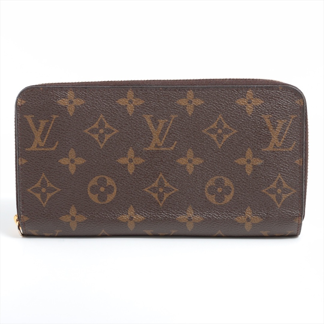 LOUIS VUITTON - ヴィトン ジッピーウォレット   ブラウン レディース 長財布