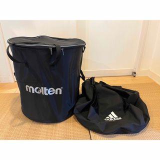 モルテン(molten)のmolten とadidas ボールバック　(バレーボール)