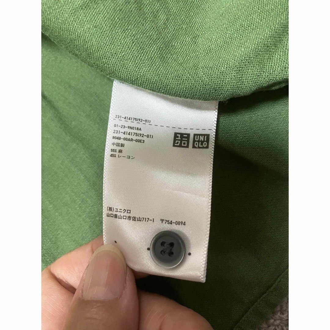 UNIQLO(ユニクロ)のユニクロ　レディース　ノースリーブ レディースのトップス(シャツ/ブラウス(半袖/袖なし))の商品写真