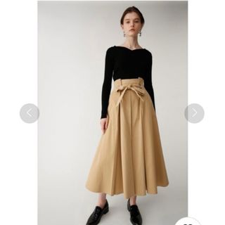 マウジー(moussy)のmoussy WAIST DASIN  スカート(ロングスカート)