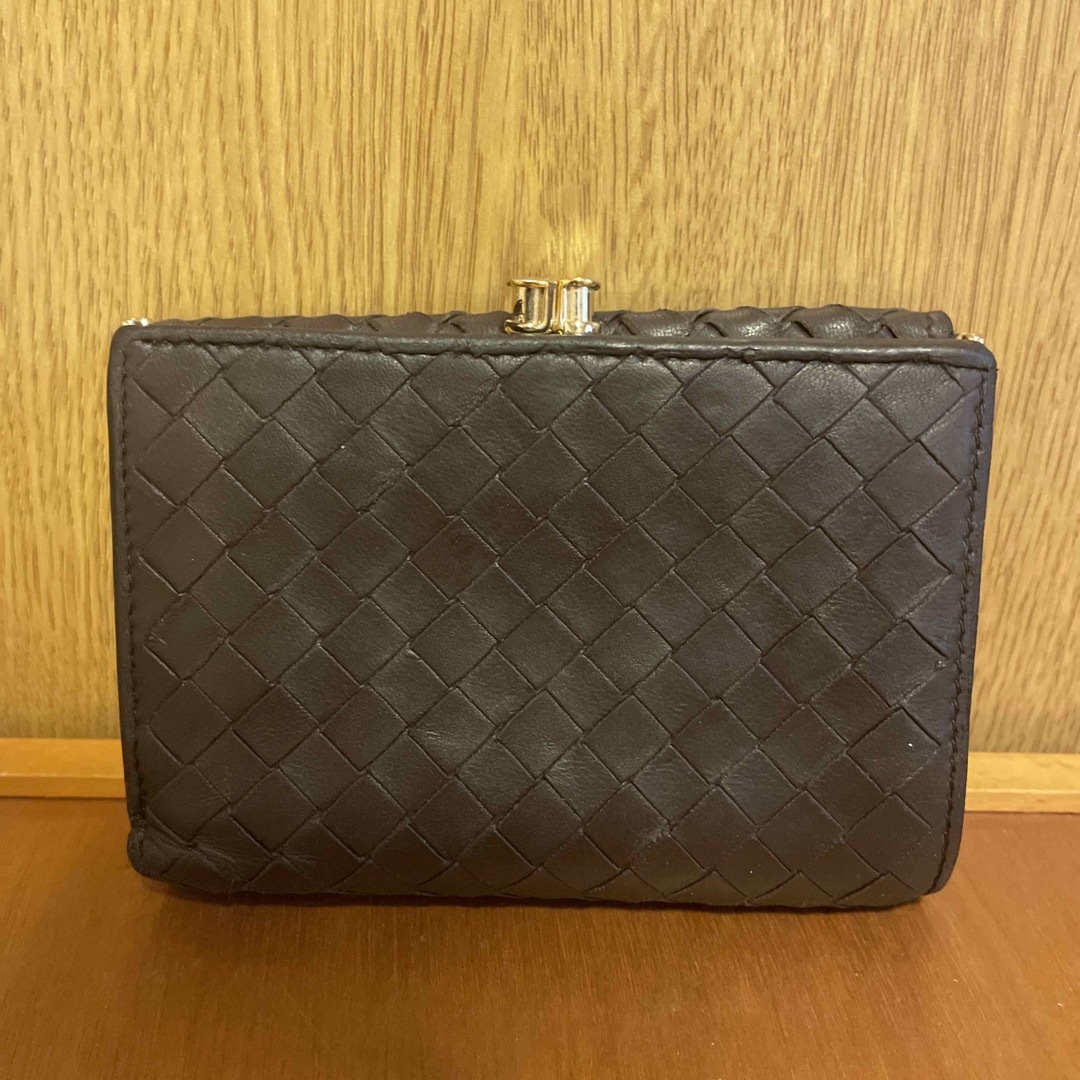 Bottega Veneta(ボッテガヴェネタ)のボッテガヴェネタ 三つ折り財布 がま口 レディースのファッション小物(財布)の商品写真