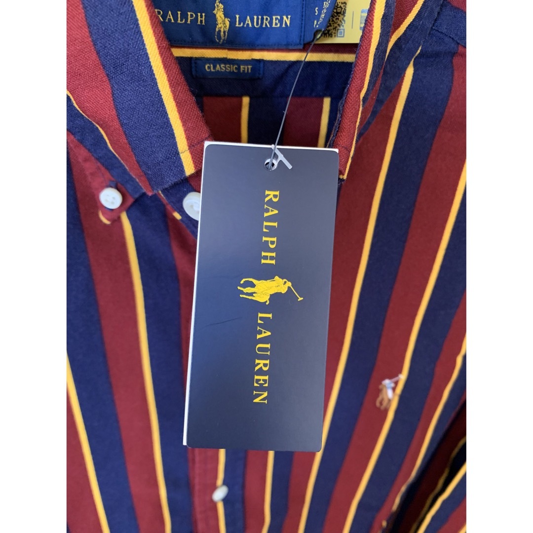 POLO RALPH LAUREN(ポロラルフローレン)のポロラルフローレン　ボルドーストライプシャツ メンズのトップス(シャツ)の商品写真