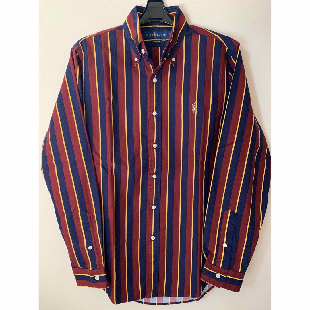 POLO RALPH LAUREN - ポロラルフローレン ボルドーストライプ POLO RALPH LAUREN - ポロラルフローレン ボルドーストライプ