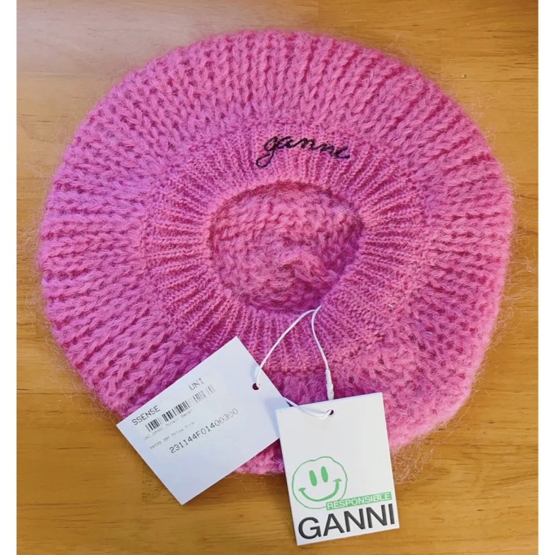 MAISON SPECIAL - 新品未使用✩タグ付き GANNI ガニー モヘア ベレー帽