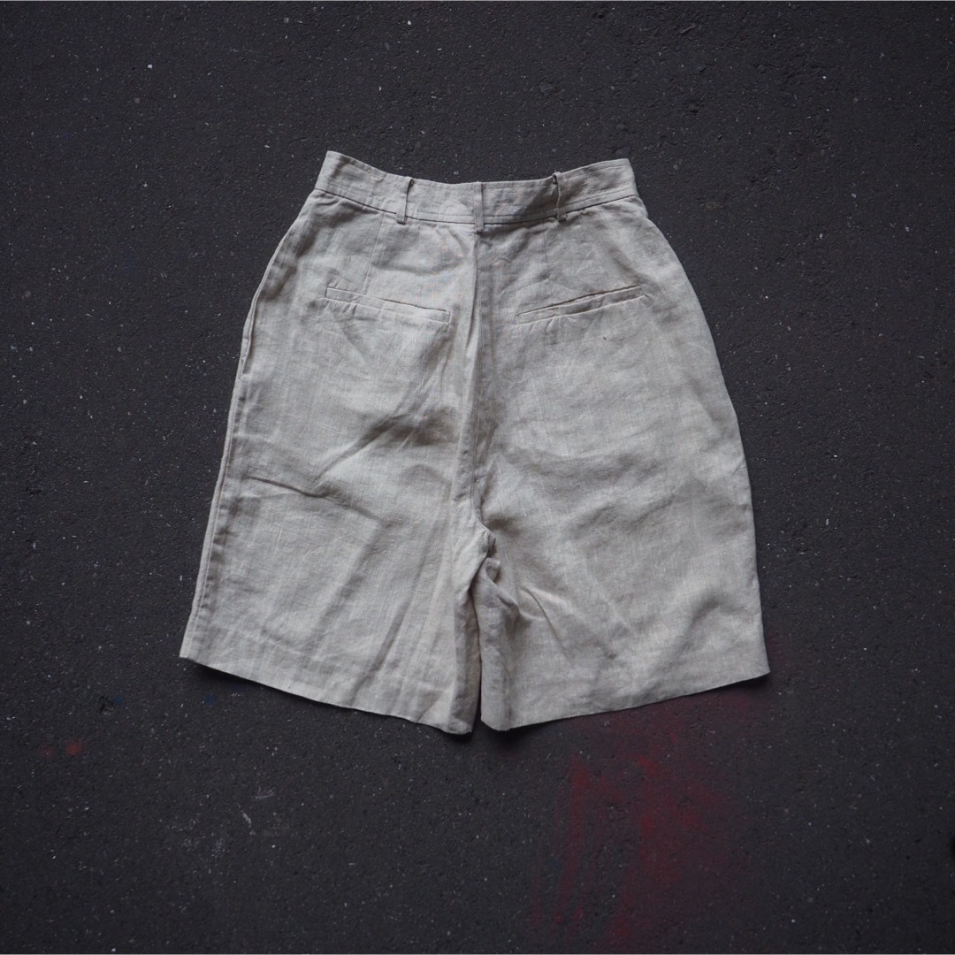 Linen Plain Shorts