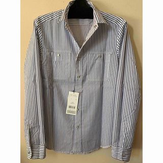MEN'S BIGI - メンズビギ リバーシブル2種ストライプシャツの通販 by