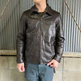 EddieBauer  STORM LEATHER ライダース sizeM 美品EddieBauer