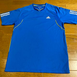 adidas Tシャツ　ブルー　M(ウェア)