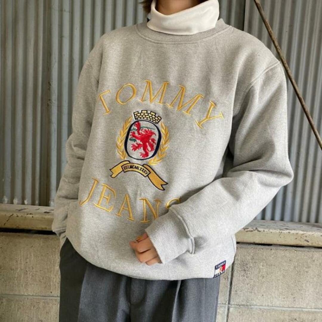 TOMMY HILFIGER - 90年代 TOMMY JEANS トミーヒルフィガー ロゴ 刺繍