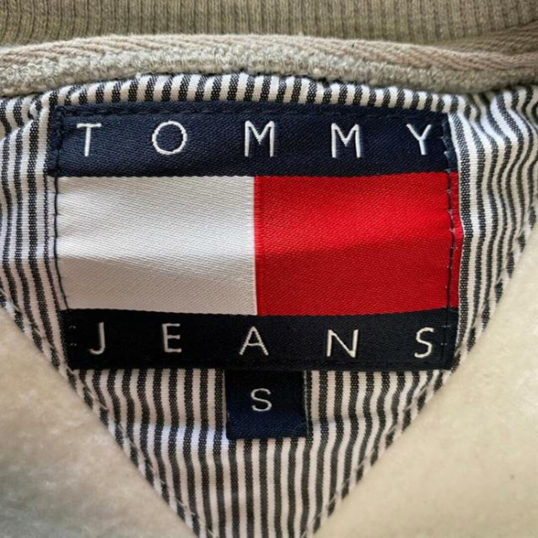 90年代 TOMMY JEANS トミーヒルフィガー ロゴ 刺繍 スウェット トレーナー メンズS