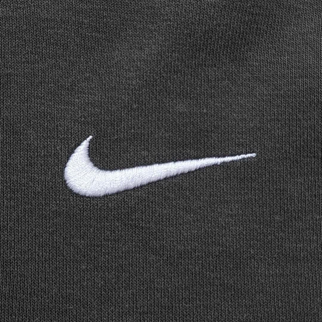 NIKE - NIKE ナイキ ロゴ刺繍パーカー スウォッシュ L グリーン
