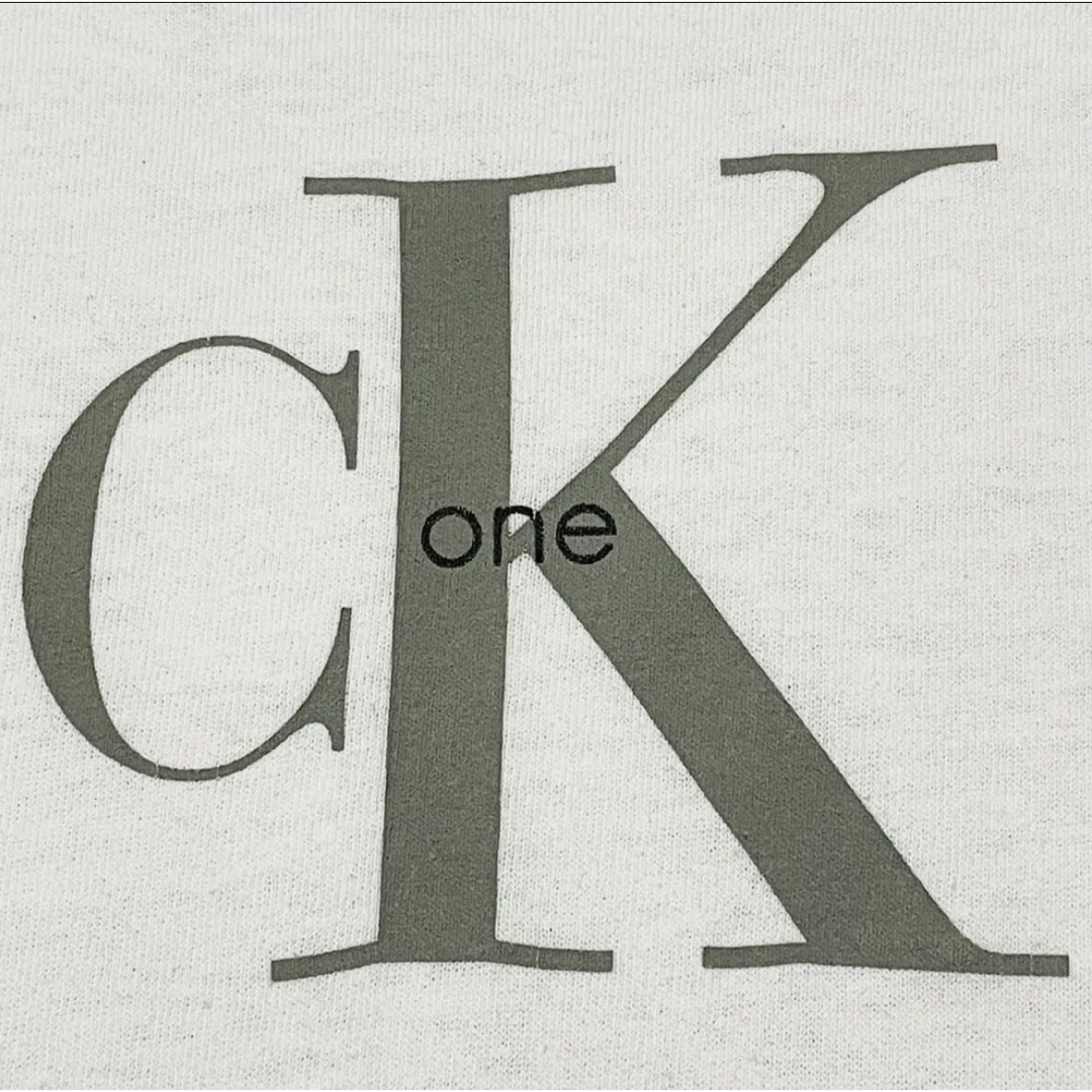 90s Calvin Klein"ck one"Promo Tブルース・ウェバー
