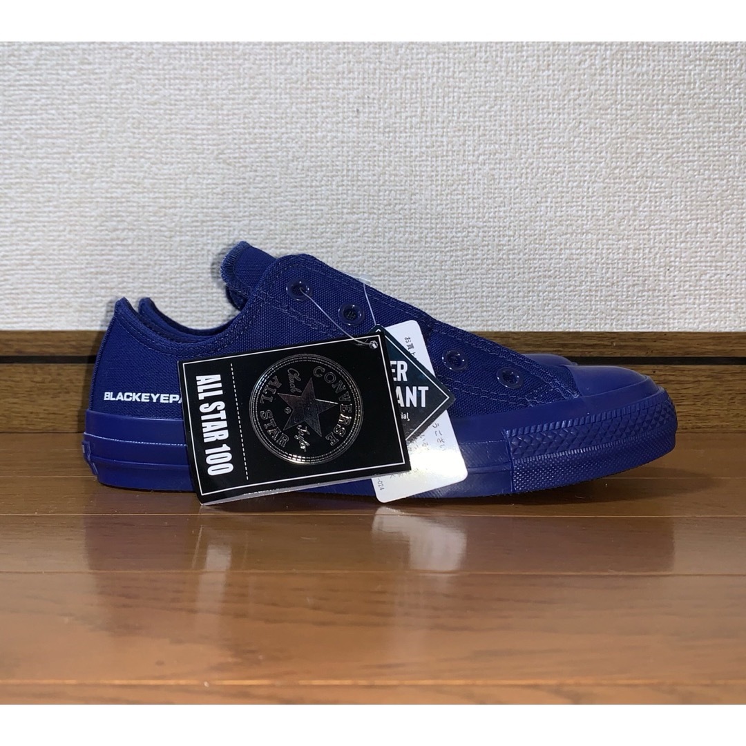 新品 CONVERSE ALLSTAR BlackEyePatch 23cm 青