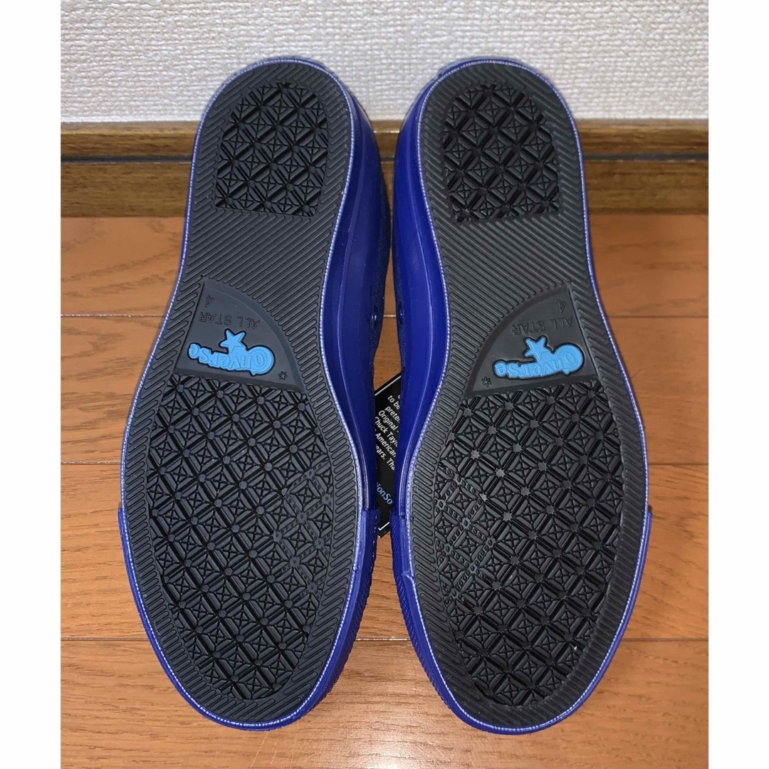 新品 CONVERSE ALLSTAR BlackEyePatch 23cm 青