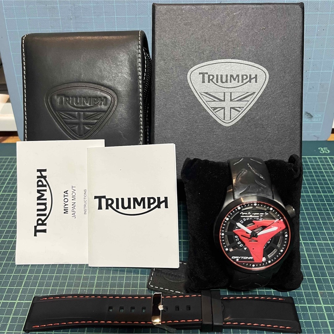 Triumph Daytona 675 腕時計 メンズの時計(腕時計(アナログ))の商品写真