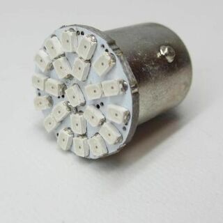 新品　6V　LED　テールランプ　バルブ(レッド)　バイク　赤　未使用　送料無料(パーツ)