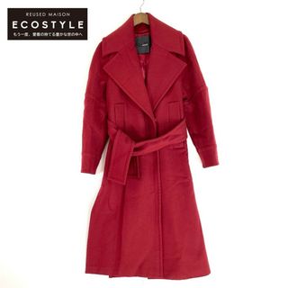 マックスマーラ(Max Mara)のマックスマーラ ATELIERアトリエ【美品】101602856 カシミヤ混ウール ベルト付 ロング 34(その他)