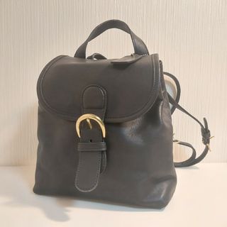 コーチ(COACH)のコーチ オールド バックパック リュック レザー ブラック ゴールド 4152(リュック/バックパック)