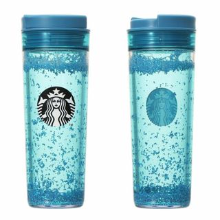 スターバックス(Starbucks)のスターバックス ★ ウォーターインタンブラーブルーグリッター 473ml(タンブラー)