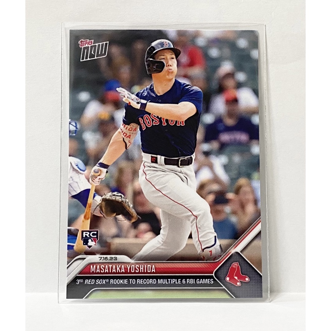 吉田正尚 2023 MLB Topps Now トップス ナウ #576の通販 by NORI｜ラクマ