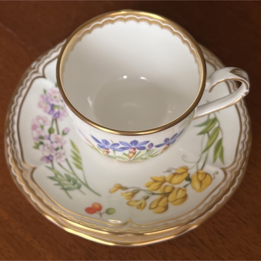 Royal Worcester(ロイヤルウースター)の【美品】ロイヤルウースター★サンドリンガム★トリオ インテリア/住まい/日用品のキッチン/食器(食器)の商品写真