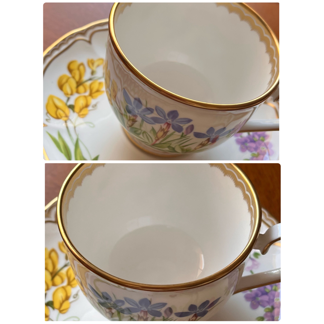 Royal Worcester(ロイヤルウースター)の【美品】ロイヤルウースター★サンドリンガム★トリオ インテリア/住まい/日用品のキッチン/食器(食器)の商品写真