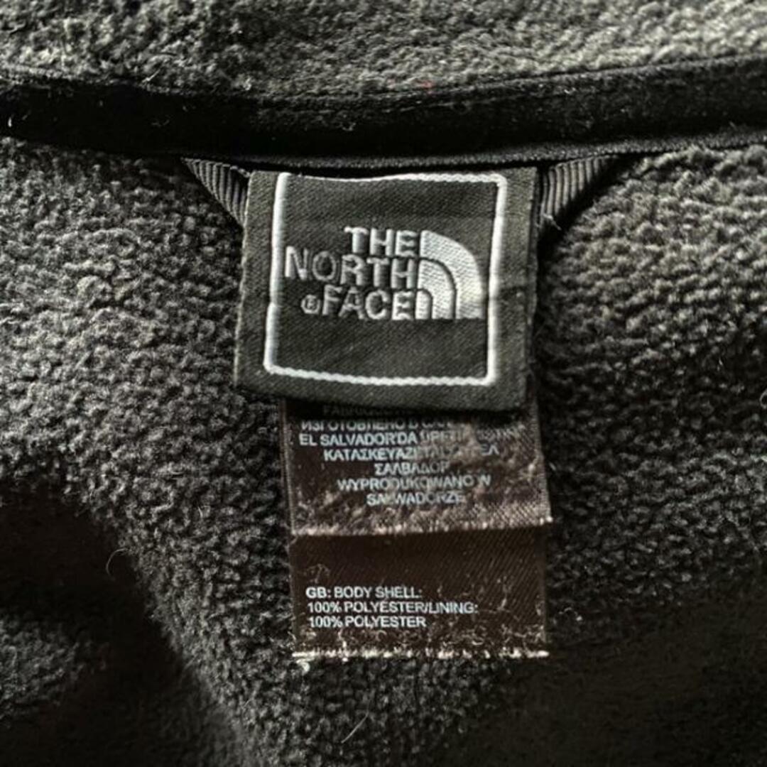 THE NORTH FACE フルジップ ボアフリース パイルジャケット 青黒