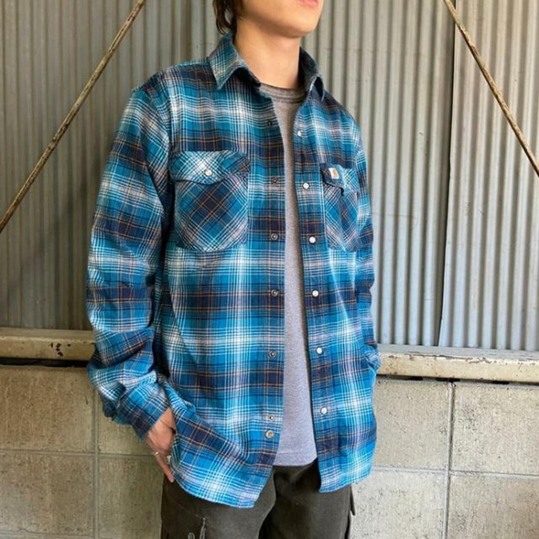 Carhartt ネルシャツ