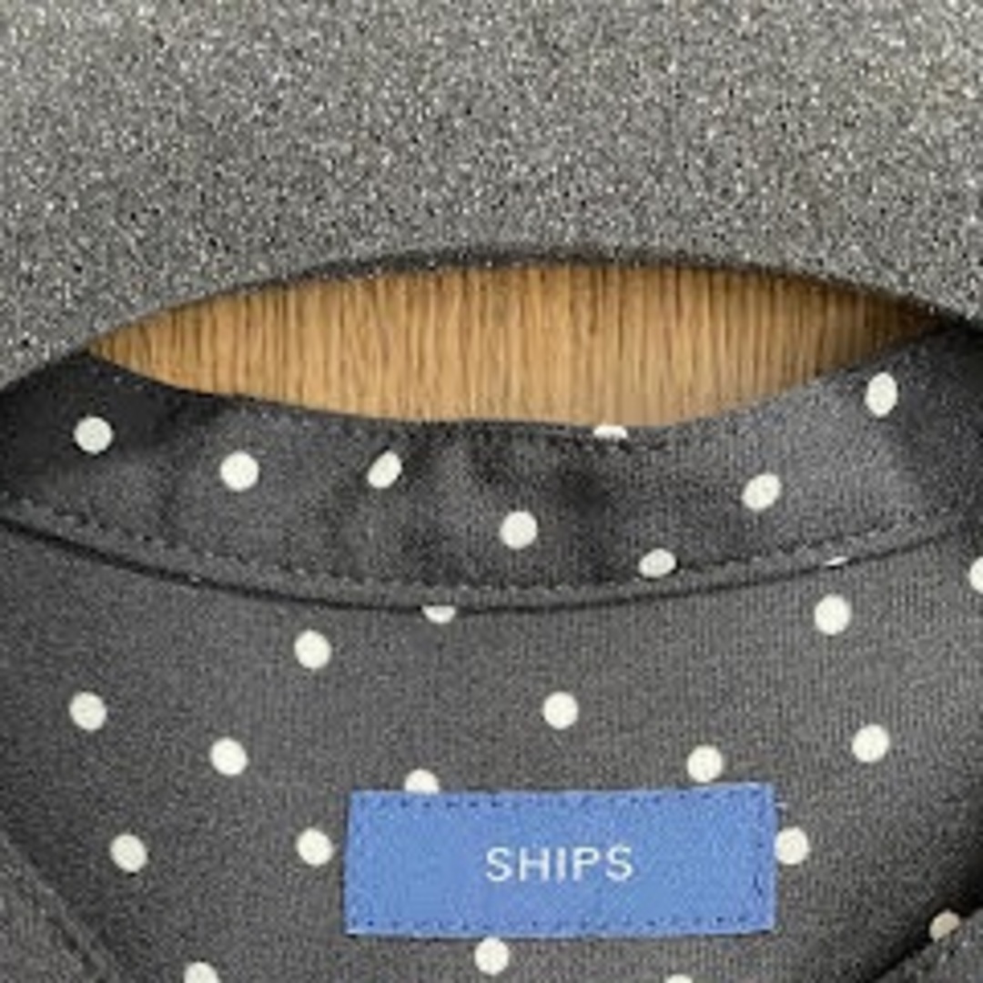 SHIPS for women(シップスフォーウィメン)の【新品・未使用】SHIPS  サイドプリーツ フレンチスリーブ ワンピース レディースのワンピース(ロングワンピース/マキシワンピース)の商品写真