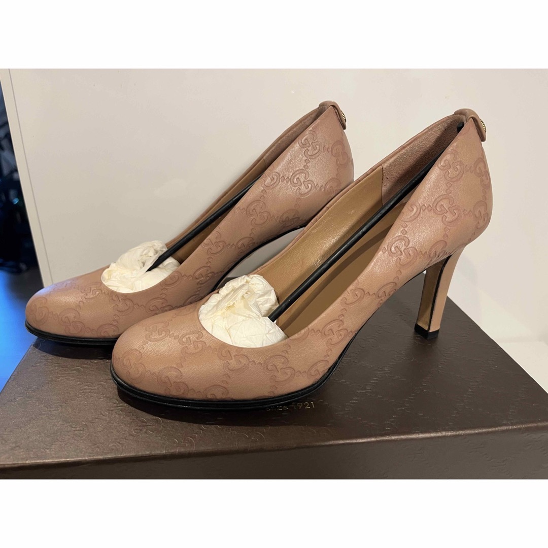 グッチGUCCI ピンヒール 270190 ROSEピンク 23cm 36サイズ-