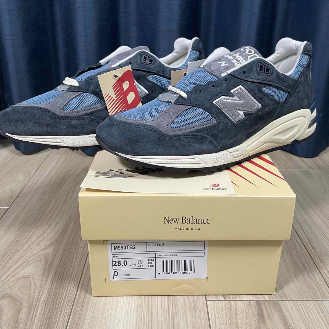 newbalance M990 TB2 28cm D teddy USA