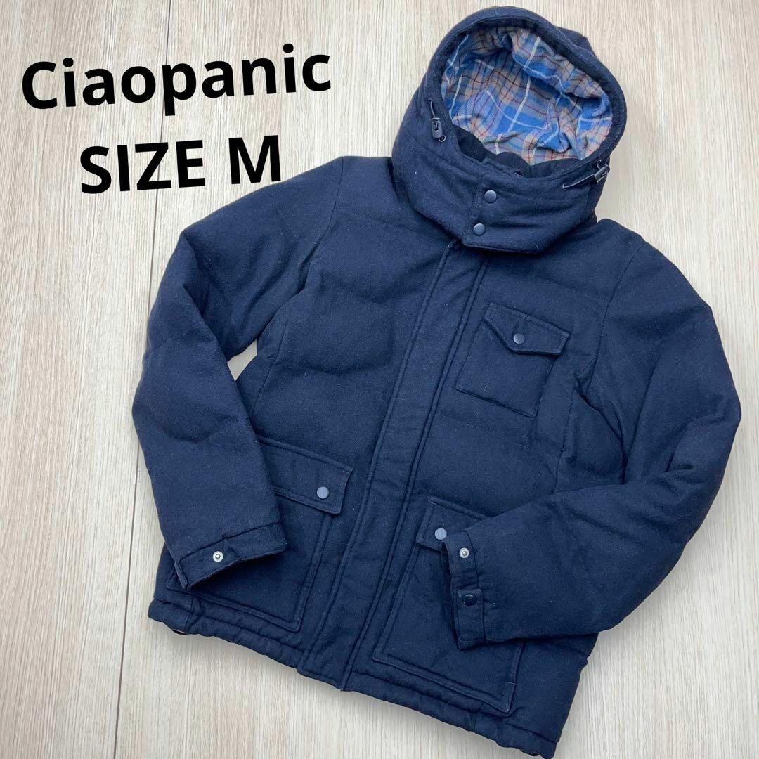 ● Ciaopanic チャオパニック ダウンジャケット ウール フード | フリマアプリ ラクマ