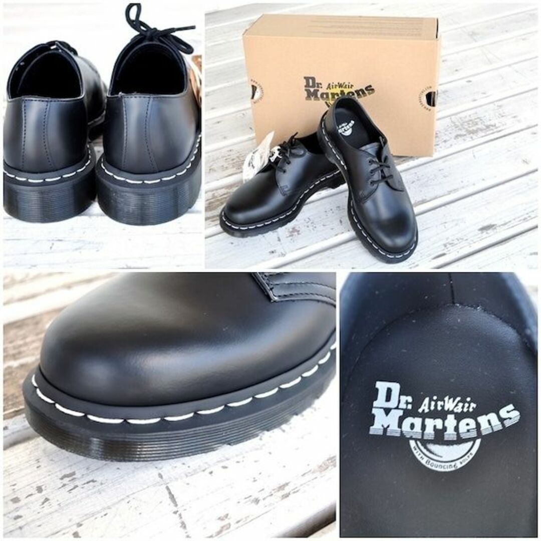 Dr.Martens ドクターマーチン 1461 ３ホール　ホワイトステッチ２６