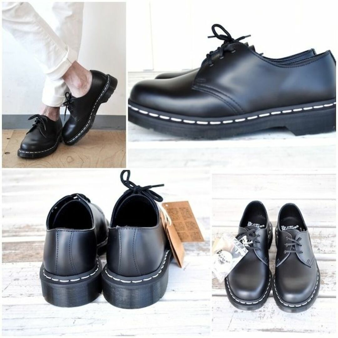 Dr.Martens ドクターマーチン 1461 ３ホール　ホワイトステッチ２６ 5