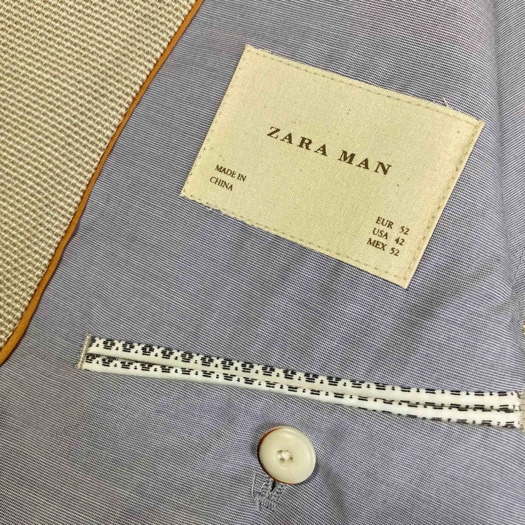 ZARA(ザラ)のザラマン ZARA MAN ジャケット テーラード スーツ ビジネス フォーマル メンズのジャケット/アウター(テーラードジャケット)の商品写真