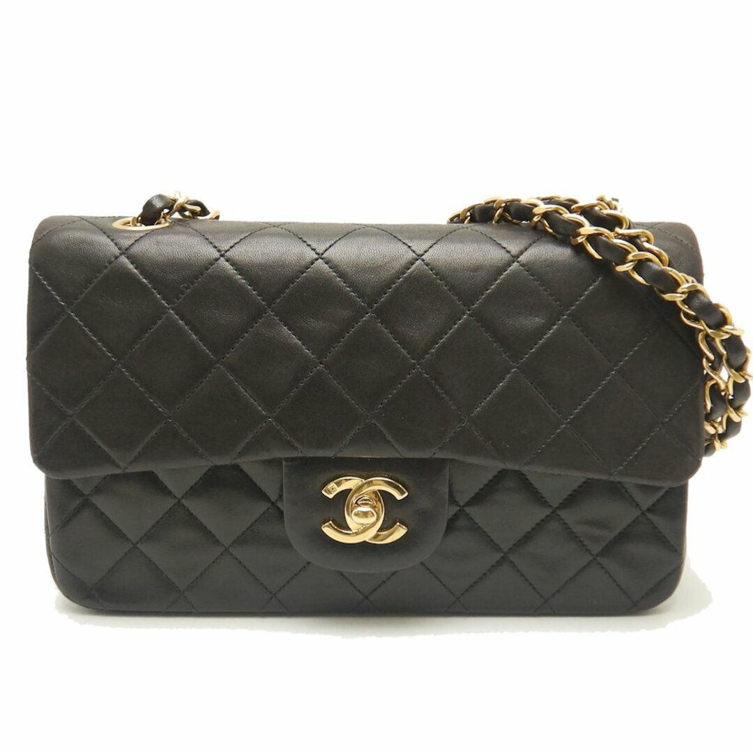 CHANEL(シャネル)のCHANEL シャネル マトラッセ23 A01113 ショルダーバッグ Wフラップチェーンショルダー ラムスキン ブラック/250882【中古】 レディースのバッグ(ショルダーバッグ)の商品写真