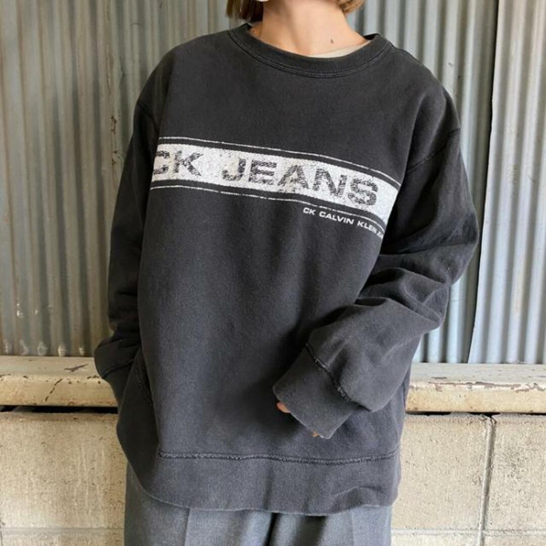 USA製CALVINKLEINJEANS カルバンクラインジーンズ スウェット