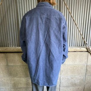 80~90年代 ウールリッチ WOOLRICH 長袖 シャモアクロスシャツ USA製 メンズL ヴィンテージ /eaa361350