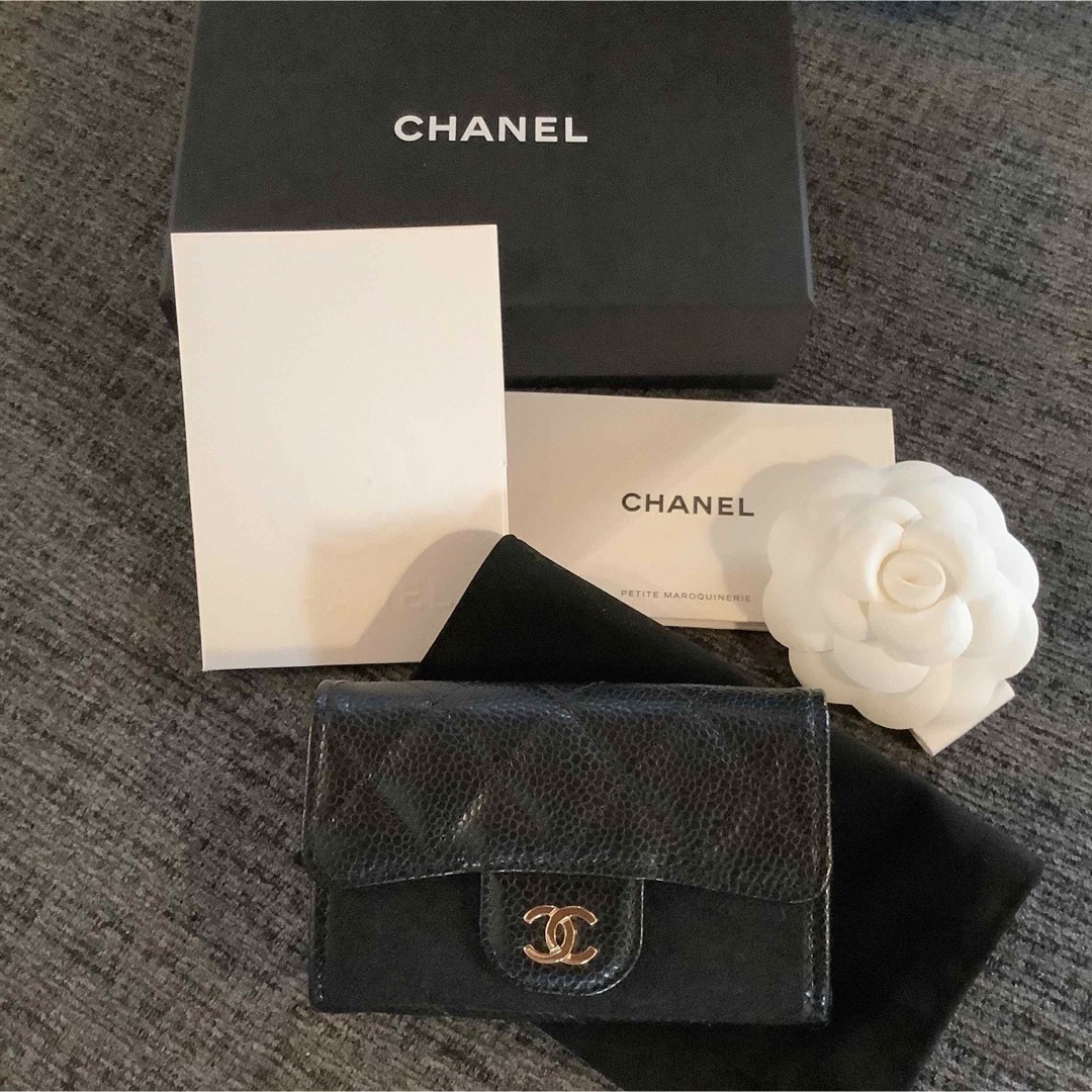 CHANEL  シャネル　カードケース　ミニ財布