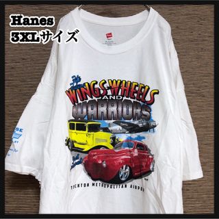 ヘインズ(Hanes)の【ヘインズ】半袖Tシャツ　アメ車　戦闘機　クラシックカー　企業ロゴ　旧車29(Tシャツ/カットソー(半袖/袖なし))