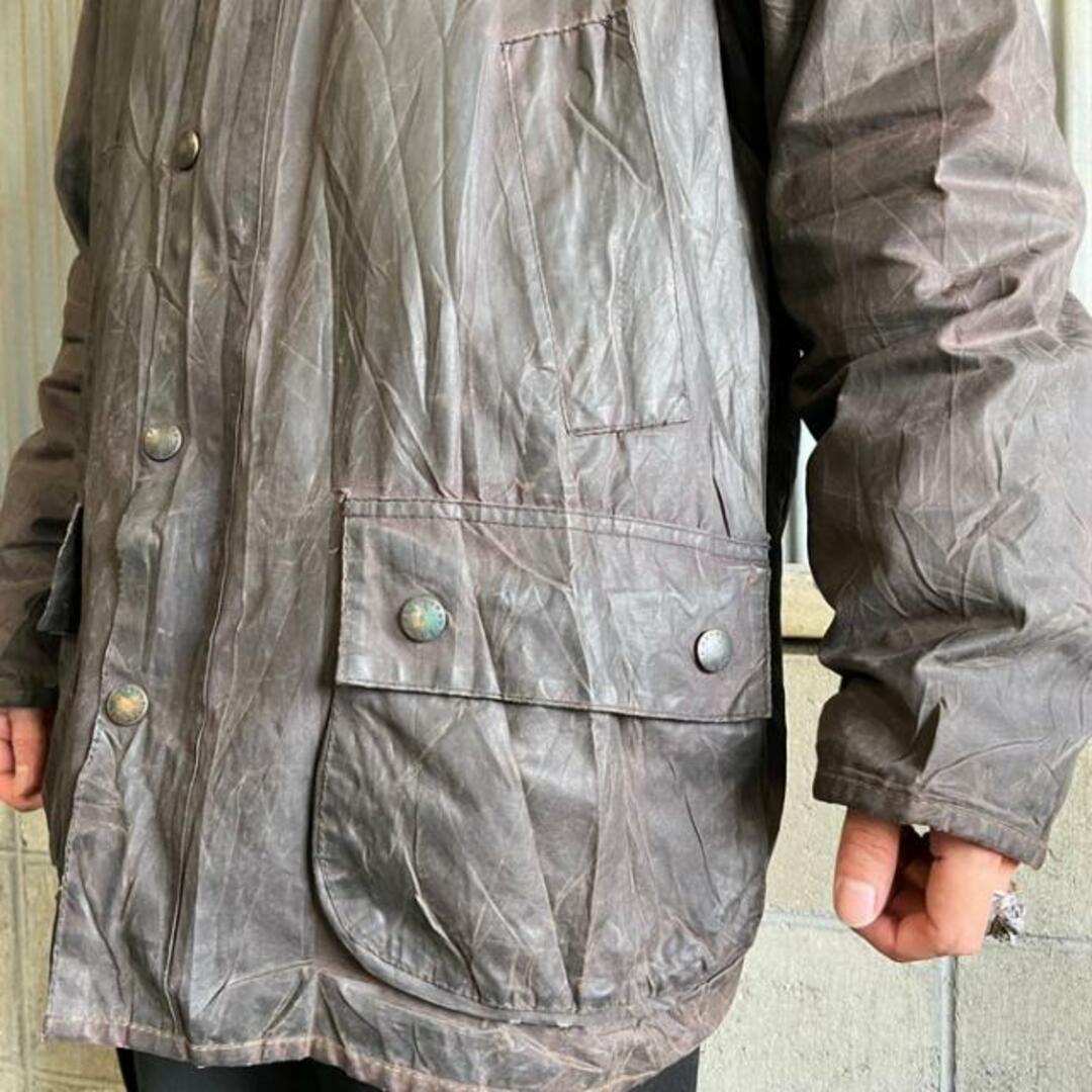 【Barbour】BEDALE　バブアー　ビデイル　ネイビー　英国製　C42