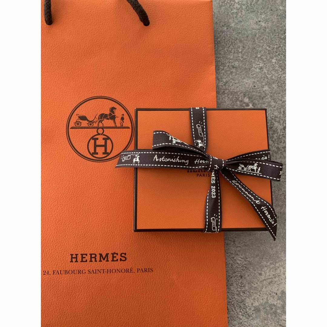 新品 HERMES エルメス バスティア コインケース マッシュルームB刻印