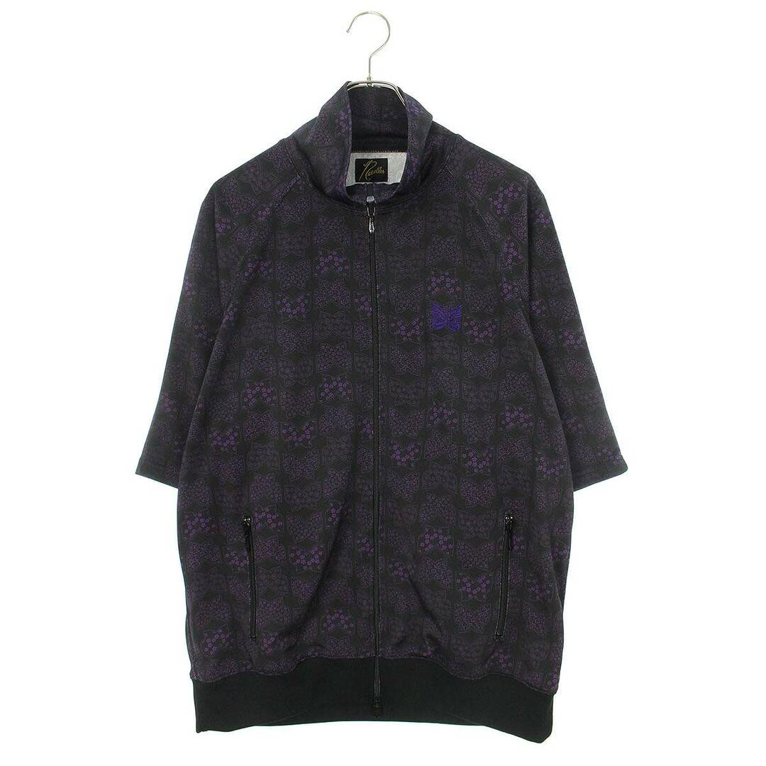 ニードルス S/S Track Jacket IN405 総柄 ショートスリーブトラックジャケットブルゾン メンズ XLブルゾン
