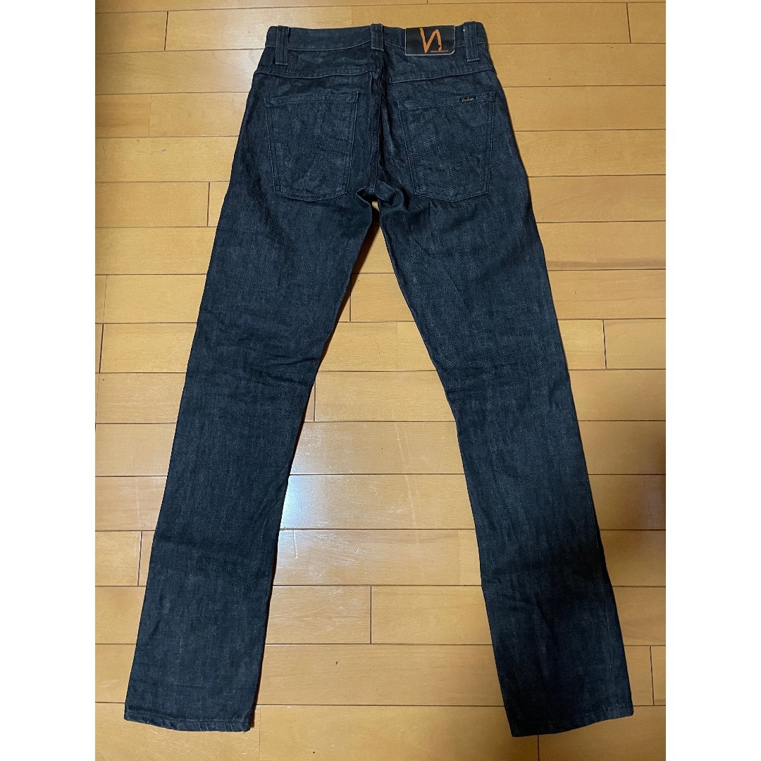 Nudie Jeans(ヌーディジーンズ)のNudie Jeans Grim Tim Dry Black Selvage メンズのパンツ(デニム/ジーンズ)の商品写真