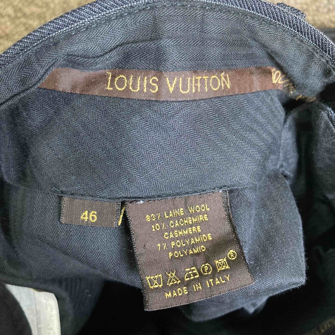 ルイヴィトン LOUIS VUITTON パンツ スラックス スーツ ストライプ 7