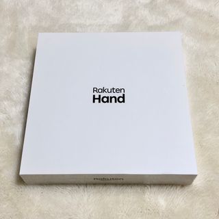 ラクテン(Rakuten)のRakuten Hand 楽天ハンド P710 ホワイト　新品未開封(スマートフォン本体)