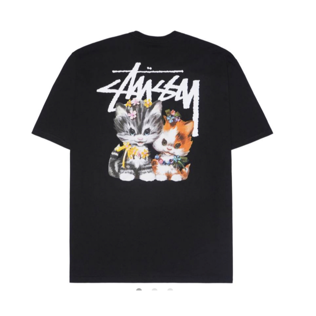 Stussy Kittens Tee "Black" xxl メンズのトップス(Tシャツ/カットソー(半袖/袖なし))の商品写真